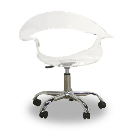 acrylic swivel chair pink transparent elia acrylic swivel chair walmartcom acrylic swivel chair pink transparent elia acrylic swivel chair walmartcom